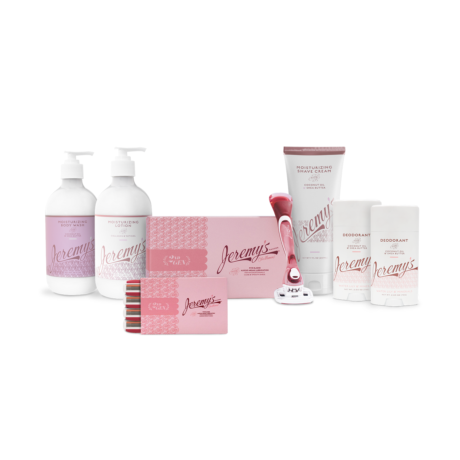 Women's Deluxe Bundle – Jeremy's Razors Women's Deluxe Bundle – Jeremy's Razors