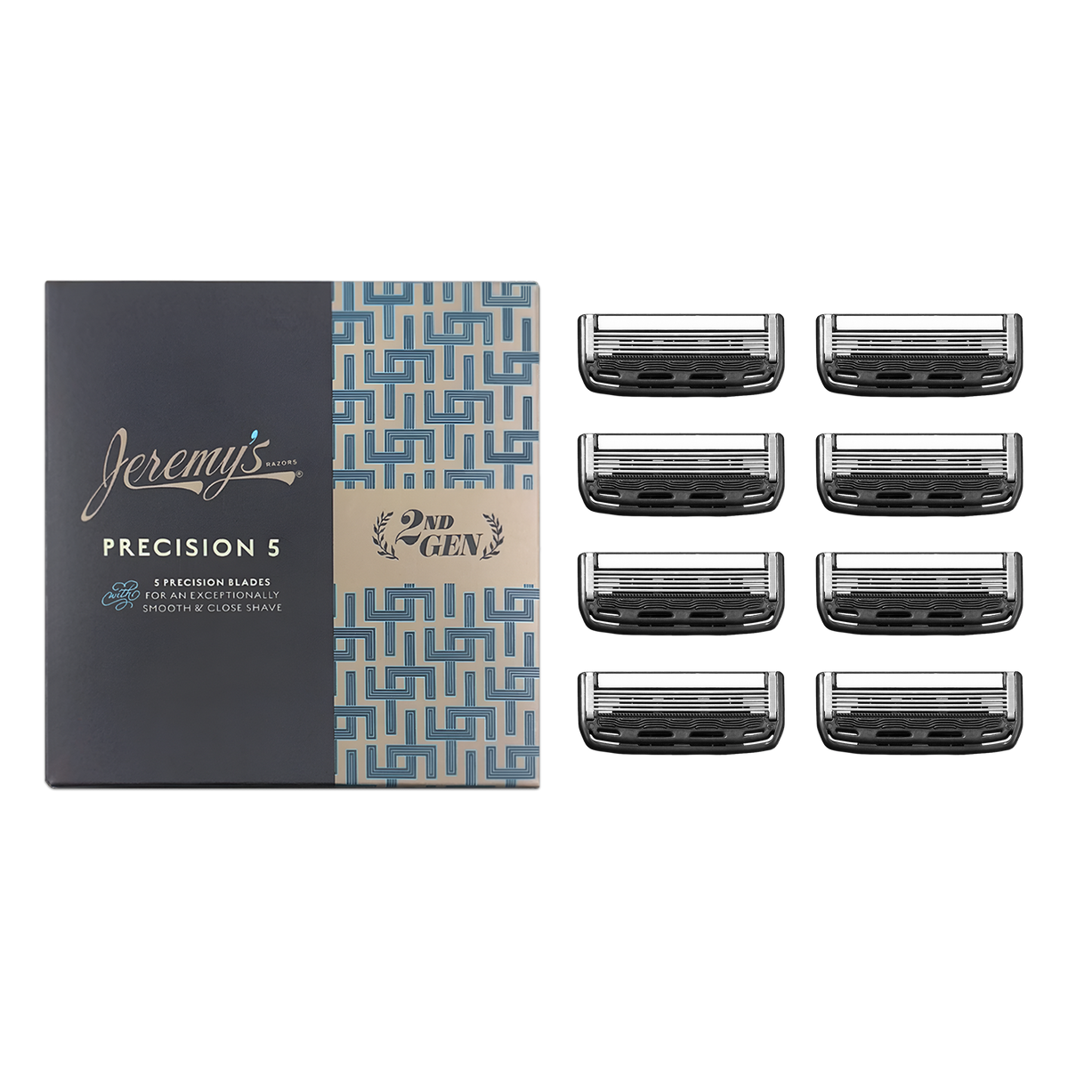 2nd Gen Precision 5 Blade Refill 8-CT