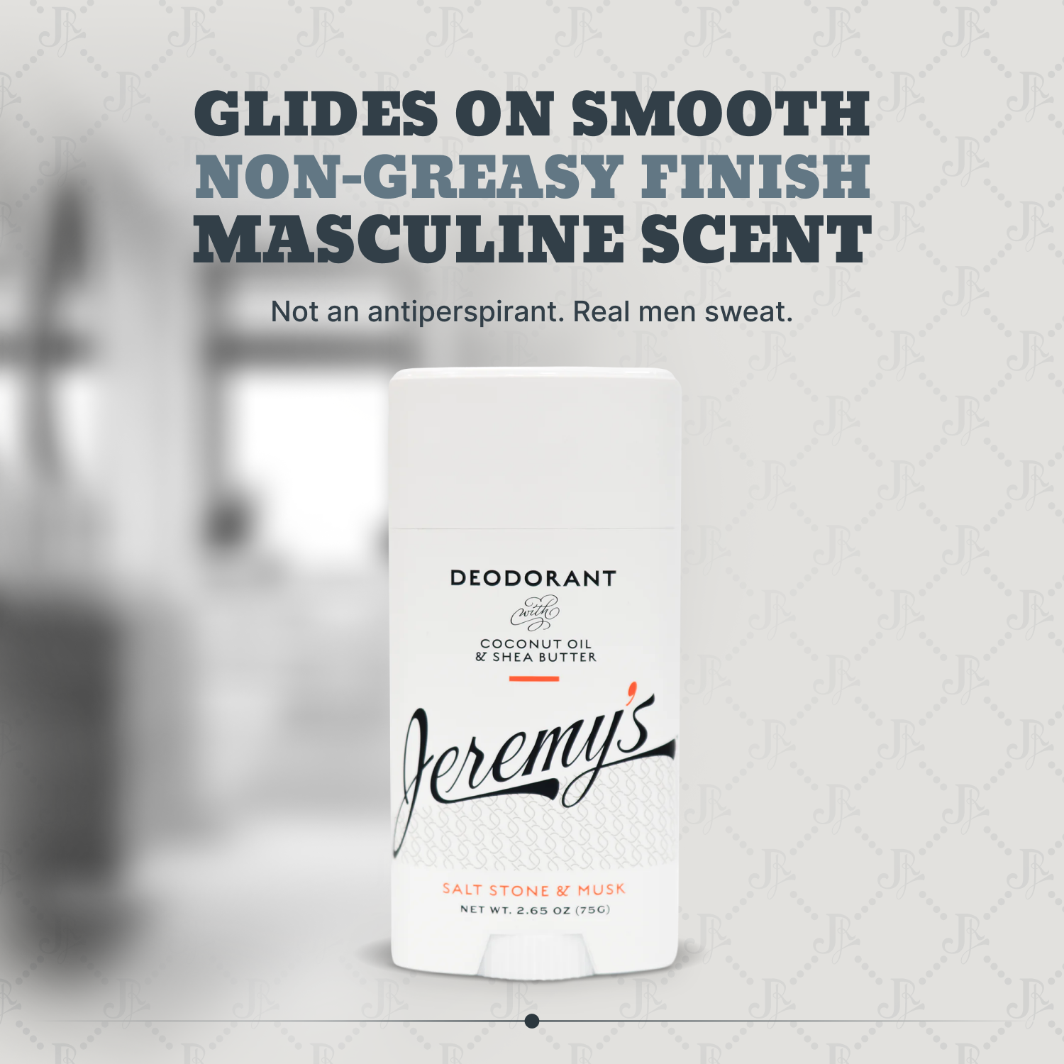 Men's Natural Aluminum-Free Deodorant – Jeremy's Razors
