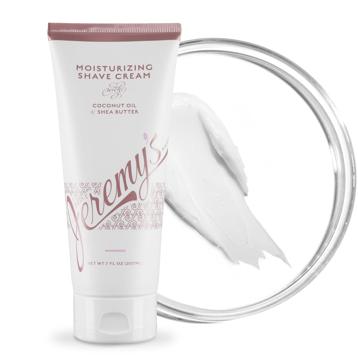 JR Shave Cream for a rich lather and smooth shaving comfort