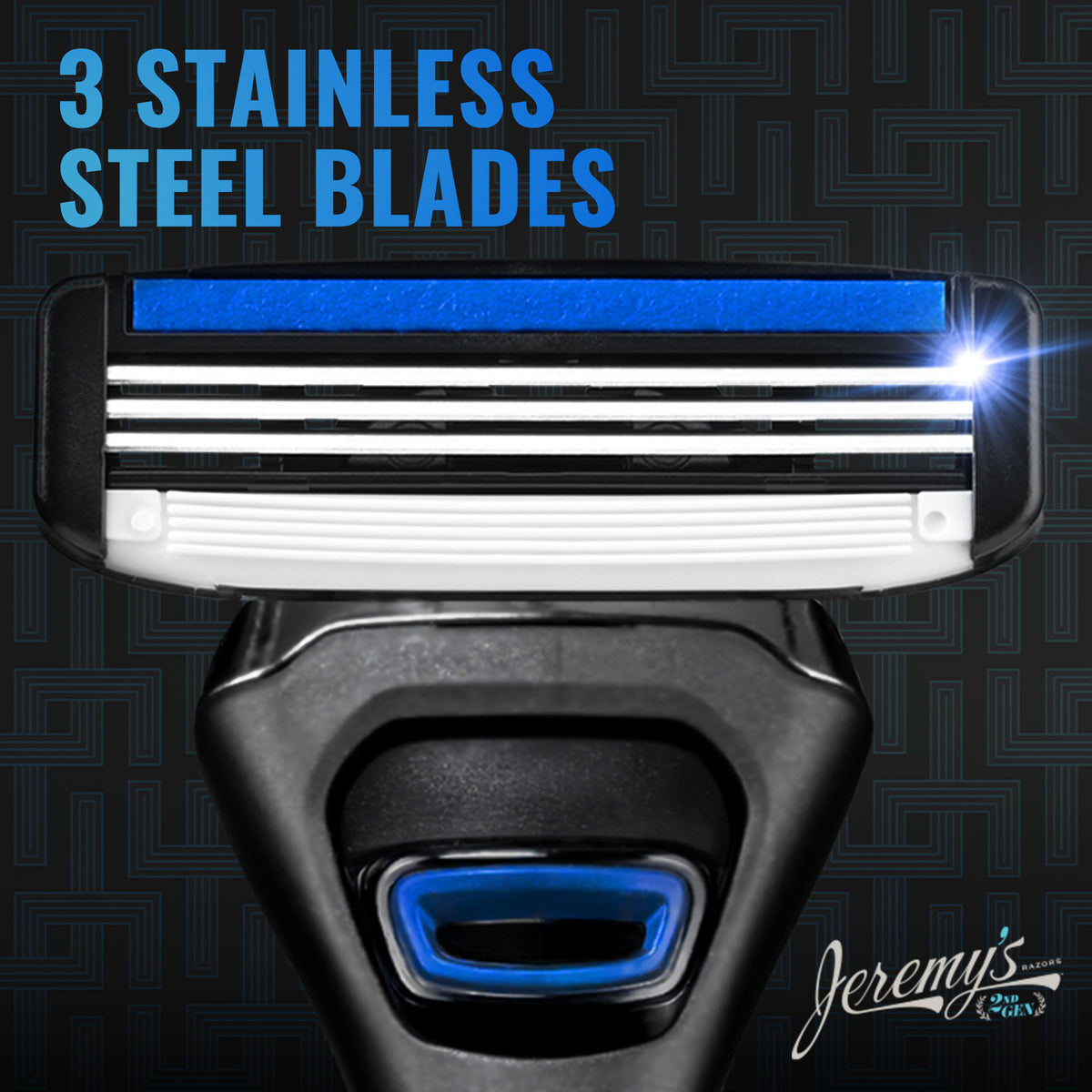 Sprint 3 Razor Blade Refills - Replacement Cartridges for Smooth Shave