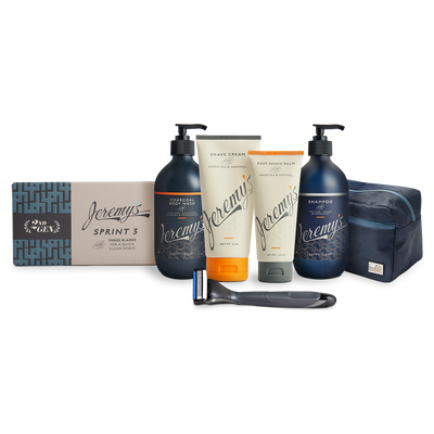 S3 Victory Bundle with razor blades and accessories for a superior shave