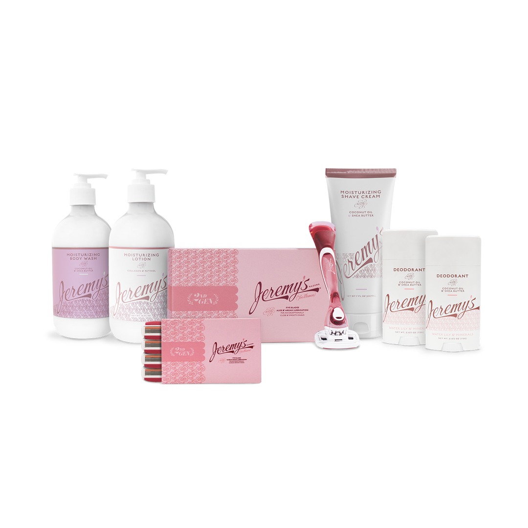 Women's Deluxe Bundle – Jeremy's Razors